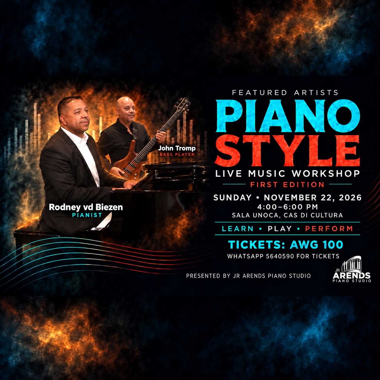 Piano Style – Live Music Workshop: First Edition