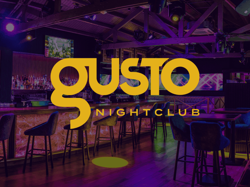 Gusto Nightclub Aruba logo