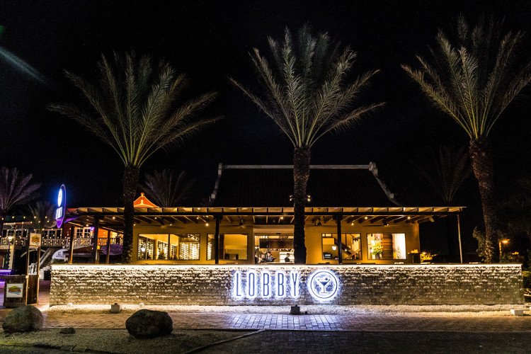 The Lobby BAR inside Aruba Marriott Resort